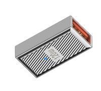 xiwai Adaptador USB 3.1 tipo C hembra a USB 3.0 A hembra de 10 Gbps Mecha Cyberpunk Styles USB-C OTG convertidor de datos carcasa de aleación