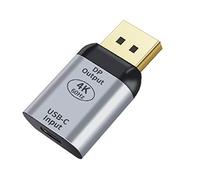 xiwai Adaptador USB-C tipo C hembra a Displayport DP Sink HDTV 4K 60Hz 1080p para tablet, teléfono y laptop