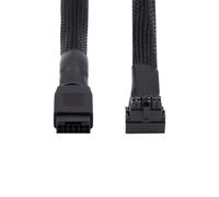 xiwai Cable modular de alimentación macho a hembra en ángulo de 90 grados 12VHPWR ATX3.0 PCI-E 5.0 para tarjeta gráfica 3080 3090TI PSU 16Pin 12+4P