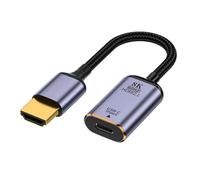 xiwai Cable USB-C tipo C hembra a HDMI para fregadero, HDTV, 8 K a 60 Hz, 4 K a 120 Hz para tablet, teléfono y portátil