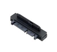 xiwai Conector SFF-8482 en ángulo Recto de 90 Grados, Adaptador Raid para Disco Duro SAS de 22 Pines a SATA de 7 Pines y 15 Pines