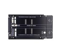 Xiwai Convertidor de carcasa SATA de 22 pines a 2010 2011 2012 Mac Air Pro Retina SSD 12+6Pin 17+7Pin A1425 A1398 MC975 MC976