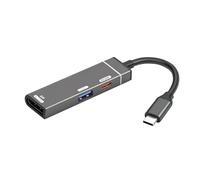 xiwai Convertidor USB-C a DisplayPort DP 4K@120Hz Adaptador multipuerto USB 3.0 OTG para Monitor con Puerto de alimentación PD Hembra de 60W