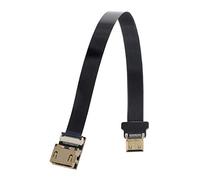 xiwai CYFPV HDMI-aansluiting op Mini HDMI-stekker verlenging FPC Platte Kabel 1080P para FPV HDTV multicóptero luchtopnames (0,5 m)