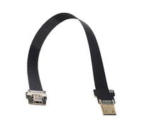 xiwai CYFPV Mini HDMI Macho a Micro HDMI Hembra Extensión FPC Cable Plano 1080P para FPV HDTV Fotografía Aérea Multicopter (0.2M)