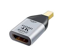 xiwai Mini DisplayPort DP Source to HDMI Sink Muestra 4K @ 60hz Ultra HD Converter Adapter para Laptop Mac