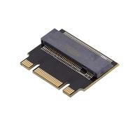 xiwai NVME M-Key NGFF B+M 22 x 30 mm a 22 x 42 mm Macho a Hembra Adaptador de extensión NVME Compatible con SSD 2230 a 2242