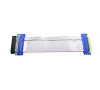 Xiwai PCI-E Express 8X a 8X macho a hembra extensión PCIE 3.0 Ranura Riser Extender tarjeta cinta flexible cable 20 cm