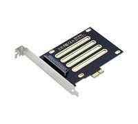 xiwai PCI Express 4.0 X1 Lane to U.2 U.3 Kit SFF-8639 Adaptador de host para placa base PM1735 NVMe PCIe SSD