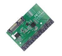xiwai SATA HUB Puertos 3.0 6Gbps 1 a 5 divisor adaptador convertidor PM multiplicador puerto selector JMB575