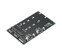 xiwai Tarjeta de extensión adaptadora Dual Oculink SFF-8612 SFF-8611 a NVME M.2 NGFF M-Key PCIe SSD 2280 22110 mm para Placa Base