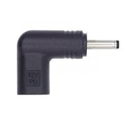 xiwai USB 3.1 c USB - C masterhead Gira DC 12v 3.5x1.3mm Plug Adapter PD Simulator Trigger 90 ° inclinación