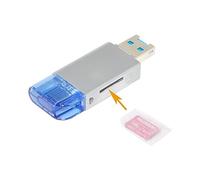 xiwai USB-C Tipo C/USB 2.0 a NM Nano Tarjeta de Memoria TF Micro SD Lector de Tarjetas para Huawei Teléfono Portátil