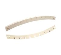 Xiwhuua Barra Separadora Hamaca | 2 Piezas Postes de Madera con 10 Agujeros para Columpio, Accesorios - Barra Separadora para Columpio De Hamaca | para Patio, Jardín, Camping, Balcón, Exterior