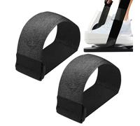 Xiwhuua Correas para Pedales De Elíptica | Herramienta De Entrenamiento Ajustable,2 Piezas Correas Elásticas para Pedales,para Hombres Mayores Hogar Oficina Gimnasio Fitness Uso Diario