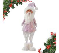 Xiwhuua Peluche De Navidad | Muñeco De Peluche De Pie | Decoración De Navidad para Interior - para La Sala El Dormitorio El Gabinete Estante La Exhibición Estacional Estilo Granja