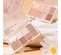 xixi - Beautiful Eyes Seven Colors Eyeshadow Palette - 5 Types #H03 Taro Purple - 1.4g x 6 + 3.5g