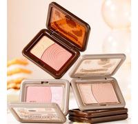 xixi - Funny Cheese Soft Mist Powder Blush - 5 Colors #4 Red Bean - 3g+1.8g