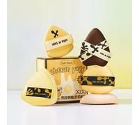 xixi - Soft Black Cheese Puff Set Set of 4