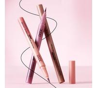 xixi - Ultra-Fine Precise Eyeliner Pen - 5 Colors #01 Stone Shadow Black - 600mg