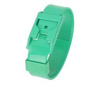 Xixian 10 Piezas Collar de Cabra Bandas de Identificación Ovejas Anillo Marcado Ganado Equipo Agrícola para Seguimiento del Estado Salud y Gestión Grupos Material PU Seguro Diseño Liviano (36cm verde)
