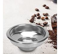 Xixian 58mm Fondo Filtro Cesta para Máquina de Semi Automática de Dosis | Malla de acero inoxidable, compatible con portafiltros de 58 mm, ideal para elaboración casera de baristas y cafeteras