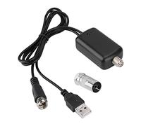 Xixian Amplificador de Antena de TV de 25db HD Amplificador de la Señal del Amplificador, Mejorar la Claridad del Canal y Expandir el Rango para la Recepción de TV sin Señales,