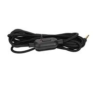 Xixian Cable de Auriculares de Juego con Control de Volumen e Interruptor de Silencio para G Pro G Pro X G433, Hecho de Cable de Sonido de Cobre sin Oxígeno, Cable de Sonido de (Negro)