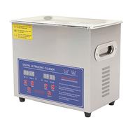 Xixian Capacidad Ultrasónica del Limpiador 40kHz 3200mL, Limpieza de Poco Ruido, Alta, Anillo, Reloj, Vidrios, para la Joyería, Cuidado, (EU enchufe 200-240V)