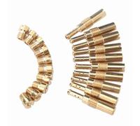 Xixian Carburetor Main Jet Kit, Metal Jets Set with 10 Main Jets & 10 Slow Pilot Jets, For OKO CVK, OKO CVK PE Carb, Jets Kit with 32, 35, 38, 40, 42, 45, 48, 50, 52, 55 Pilot Jet,