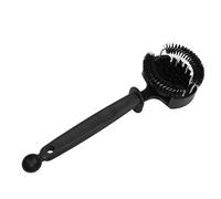 Xixian Cepillo de Limpieza de Máquinas de café, Cabezal de Preparación Eficientemente Limpio, Material Ecológico, Manija Multifuncional, con Cepillo de Limpieza de Máquinas de café, (58 mm)