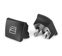 Xixian Cubierta del Interruptor de Ventana, 2 Pcs Tapa del Interruptor Maestro de Alimentación Eléctrica de Automóvil para Mercedes ML GL R Clase 05-12, Hecho con Material ABS de,