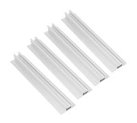 Xixian Juego de Soporte de Montaje Panel Solar, Kit Riel Aleación Aluminio para RV, Barco, Casa, Techo, Módulo PV, Soporte Instalación, Estante 400mm
