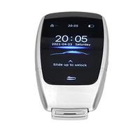 Xixian Llave Inteligente LCD Touch Screen para Arranque con Pulsador, | Caja de aleación, elevalunas automático, control remoto de entrada sin llave, automóviles con arranque por botón con módulo
