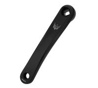 Xixian Manivela Izquierda para Bicicleta, Reemplazo de Brazo de Aleación de Aluminio de 170 Mm, Liviana, Elegante, Fácil de Instalar para Muchos Modelos, Ideal para Reparación (Negro)