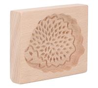 Xixian Molde de Madera para Galletas de Animales, Sello Prensa Galletas Madera Haya para Hornear Masa, Arcilla, Pan Jengibre, Bonito Patrón Vívido, Herramienta Cocina Borde Liso Fácil Liberación