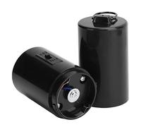Xixian Motor de Hilanderos de Viento, Motor Giratorio Negro Colgante para Hilanderos de Viento con Percha y, Construcción Duradera de Acero Inoxidable y Plástico, Accesorio de