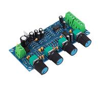 Xixian NE5532 Board con Control de Graves, Agudos y Medios para o Amp | Placa de control de tonos preamplificador, suministro eléctrico individual, suministros eléctricos, grado de fiebre para