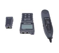 Xixian NF-8209 Probador de Cable de Red con Modo PoE y Función Medición | Digital, analógico, modos PoE, material ABS, para cables LAN Cat5, Cat6, ingenieros de cableado, prueba de fallas, NCV,