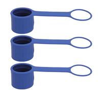 Xixian Tapa de Jarra de Agua Eficiente a Prueba Fugas Silicona 5 Galones Tapas 2/3/4/5 Galones para Botella 55 Mm a 60 Mm Azul Oscuro