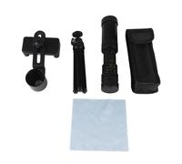 Xixian Telescopio Monocular 10X-300X con Lente de 40 Mm, Soporte para Teléfono y Mini Trípode para Observación de Aves