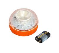 XIXIMAON Luz Emergencia Coche V16 Luz LED de Advertencia para Automóviles Luz Señal de Emergencia Homologada DGT Accesorio de Coche Baliza de Emergencia (Naranja, sin Pilas)