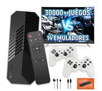 XIXIMENG T3 MAX 2026 Consola Retro Game Stick 4K, 30000+ Juegos 14 Emuladores Consola Retro de Juegos Retro,WiFi 2,4G+5G,Android 10 Emulador Consola Retro con Controladores Inalámbrico,Plug and Play