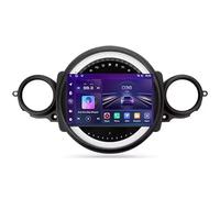XIXIYAN Android 15 Car Stereo 9 Pulgadas Pantalla Táctil Navegación GPS para BMW R56 R60 2007-2014 con Pantalla Coche Conecta Y Reproduce Bluetooth Multimedia cámara Trasera