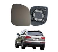 XIXIYAN Cristal del Espejo Retrovisor para A-UDI Q7 2006-2009,2009-2014,2015+, Cristal de Retrovisor Exterior Calefaccionado con Placa Trasera, Se Adapta al Lado Izquierdo O Derecho del Vehículo