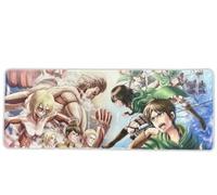 XIYOUMI Anime Attack Aot Titan Cosplay Alfombrilla De RatóN 80x30cm