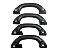 xiyounou 1set Black Interior Roof Ceiling Grab Pull Handle Front Rear Safety Handles Compatible with VW Polo 5 6R 6C Scirocco MK3 6R0857607 1K8857607