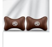 XIYUANFA 2 Piezas Coche Reposacabezas para MG 3, 4, 5, 6, 7 HS, ZS, EHS, Coche Reposacabezas Cojin Almohada Headrest Almohada Cervical Interior Accesorios,C