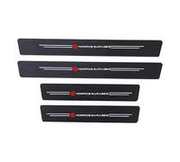 XIYUANFA 4 Piezas Protectores Umbrales Puertas para Coche para MG Mulan 2022-, Fibra Carbono Tira Umbral Coche Película Protectora Pintura,B