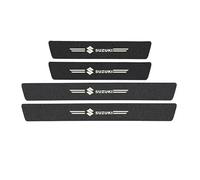 XIYUANFA 4 Piezas Protectores Umbrales Puertas para Coche para Suzuki Sx4 S-Cross 2014-2023, Fibra Carbono Tira Umbral Coche Película Protectora Pintura,A